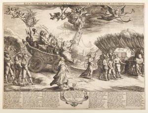 Allegoria del trionfo dei Paesi Bassi sulla Spagna da Jan Saenredam