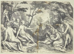 Diana e Callisto da Jan Saenredam