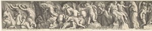 Fregio con la punizione di Niobe da Jan Saenredam