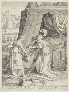Giuditta con la testa di Oloferne da Jan Saenredam