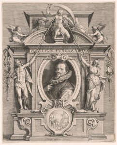 Ritratto di Hans von Aachen da Jan Saenredam