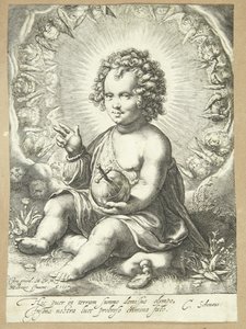 Salvator Mundi da Jan Saenredam