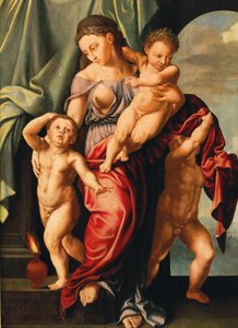 Latino: Caritas Romana da Jan Sanders van Hemessen