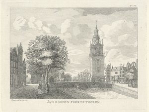 Torre di Jan Roodenpoort ad Amsterdam da Jan Spaan