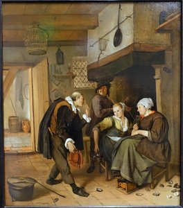 Il galante da Jan Steen