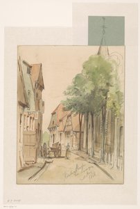 Veduta della Kirchenstrasze a Lingen
