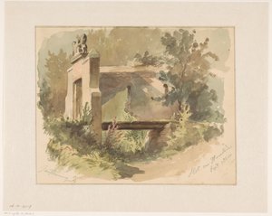 Rovine del castello di Heemstede da Jan Striening