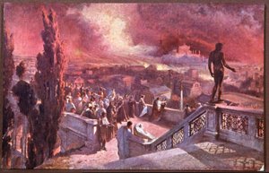 Incendio di Roma, Grande incendio di Roma