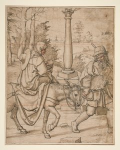 Fuga in Egitto da Jan Swart Van Groningen