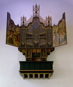 Organo Dipinto, 1526 da Jan Swart Van Groningen