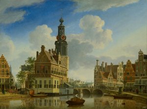 La Torre Munt vista dal Singel, 1751