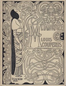 Copertina di Metamorfoze di Louis Couperus, 1897 da Jan Toorop