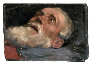 Testa di un Vecchio (studio) 1882 da Jan Toorop