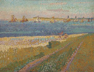 La Schelda vicino a Veere da Jan Toorop
