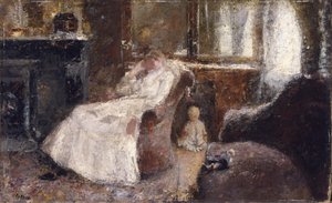 Donna in bianco da Jan Toorop