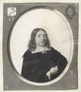 Ritratto di Gijsbert van der Hoeven da Jan Thopas