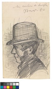 Un cocchiere a Delft da Jan Toorop