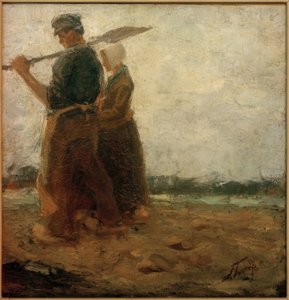 Sulla via di casa da Jan Toorop