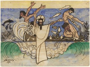 La pesca miracolosa da Jan Toorop