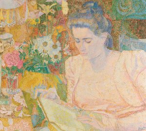 Ritratto di Marie Jeannette de Lange da Jan Toorop