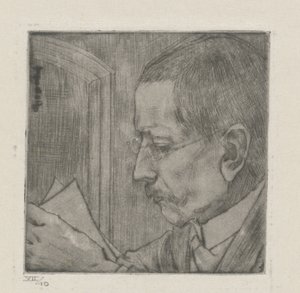 Ritratto di Aegidius Timmerman da Jan Toorop