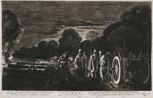 I Quattro Elementi, Fuoco (Ignis), c. 1614-1622 da Jan Van de II Velde