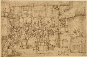 A Scene in a Forge da Jan Verbeeck