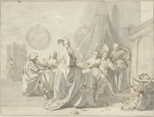Il figliol prodigo nel bordello da Jan Verkolje (I)