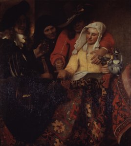 La mezzana, 1656 da Jan Vermeer van Delft
