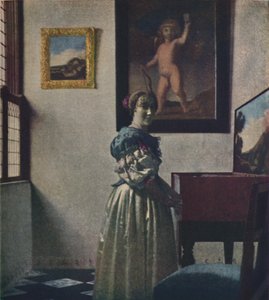 Una Signora in Piedi al Virginale, c. 1670-1672