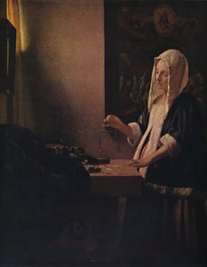 Donna con bilancia da Jan Vermeer van Delft