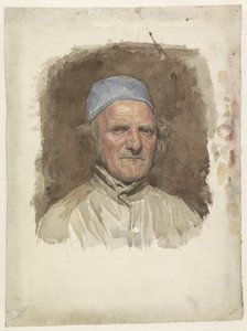 Ritratto di uomo con berretto blu