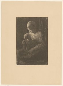 Madre con bambino da Jan Veth