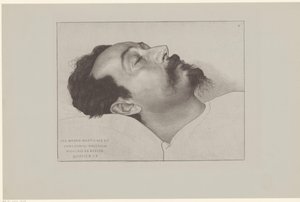 Nicolaas de Roever sul letto di morte da Jan Veth
