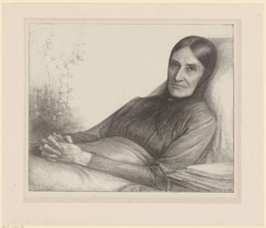 Ritratto di Elisabeth Ragazzi van den Wall Bake da Jan Veth