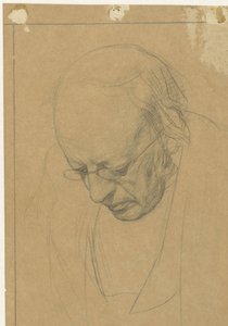 Ritratto di Gerrardus Huibert Veth da Jan Veth