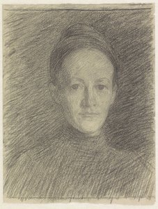 Ritratto di signorina C.J. Veth da Jan Veth
