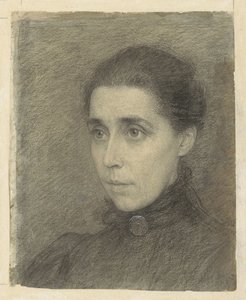 Ritratto di Madame M. Bruyel-De Favauge da Jan Veth