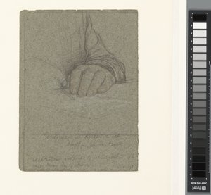 Studio della mano destra di Geheimrat M. Kempner da Jan Veth