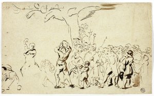 Lapidazione di Santo Stefano da Jan Victors