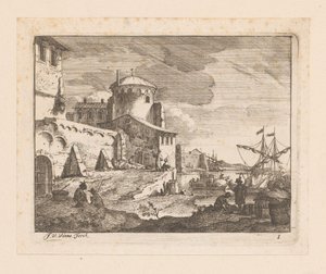 Porto italiano da Jan Vincentsz. van der Vinne