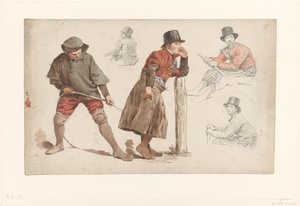 Studi di Figure da Jan Weissenbruch