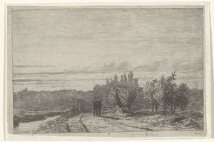 Veduta della Schenkweg dalla Cupola da Jan Weissenbruch