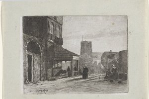 Veduta della chiesa di San Martino a Woudrichem