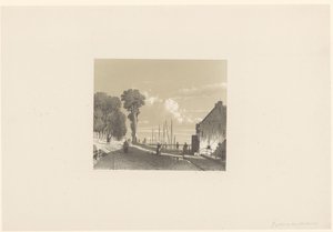Veduta della Veerweg a Culemborg