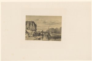 Veduta cittadina con canale