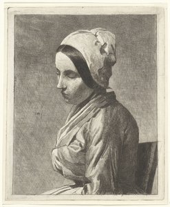 Studio di una donna seduta