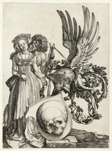 Stemma con teschio da Jan Wierix