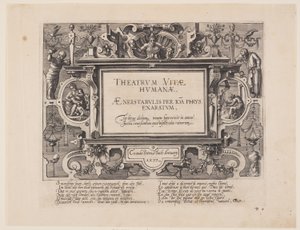 Frontespizio, da Theatrum Vitae Humanae (Le età dell