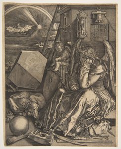 Melencolia I, copia, 1602